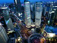 shanghai night view
