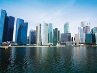 Singapore sky line