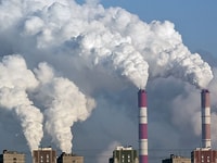 CO2 smoke Moscow carbon dioxide