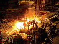 Metal Steel furnace