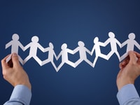 teamwork personnel concept