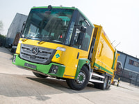Ulemco dual fuel bin lorry h2 hydrogen