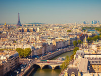 Paris France city scape