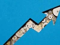 working togthether upward arrow concept