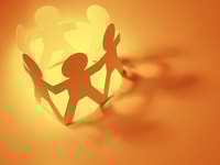 working together personnel concept