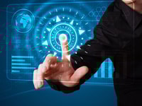 Young-businessman-pressing-high-tech-type-of-modern-buttons Distribution-
