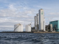 Air Separation Plant at one of the methanol plants operated by Petronas in Labuan, Malaysia