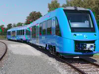 Alstom hydrogen powered passenger train 3