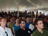 Crowd at Air Products