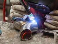 Argon gas plasma welding