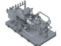 atlas copco gas screw compressor