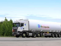 Bulk liquid CO2 distribution Air Liquide