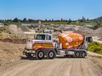 CarbonCure Truck in Field