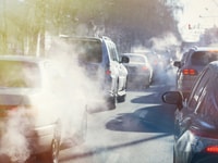 Car exhaust CO2