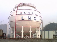 Spherical LNG storage tank