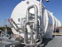 Helium gas tank