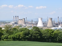 Grangemouth site from Inveravon Hill (1)