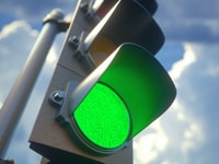 green traffic light
