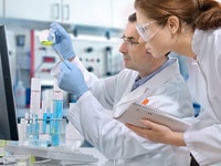 Scentists research laboratory