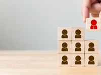 Human resource management and recruitment business concept_753977617