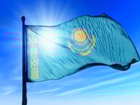 Kazakhstan flag