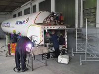 Kryooprema tank refurbishment