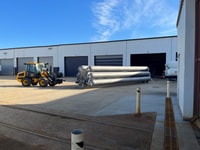 KY upgrade with paint shop trailer and JCB