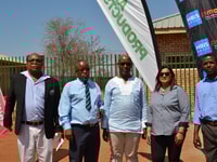 Lebeko High School Library Opening