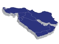 A 3D portrait of the Middle East landscape
