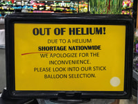 Nationwide helium shortage affects getting party balloons. High helium cost impacts business, researchers and medicine. 