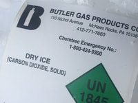 Safety tips for handling dry ice.