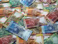 South african rand currency money finance financial