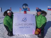 Swans at south pole with cw flag preview