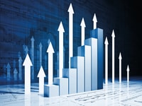 Upward trend graph