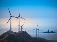 wind turbines China