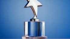 celebration, award, star