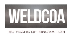 50th anniversary logo weldcoa metallic