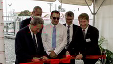 Boc co2 nz plant ribbon cutting