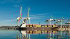 Distribution sea port