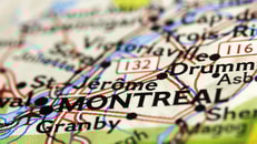 Montreal Canada map