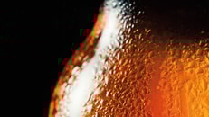 close up beer bottle