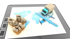 Concept.-Shipping.-Transport Distribution
