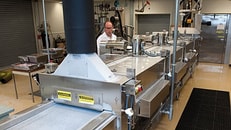 Air Products tunnel freezer