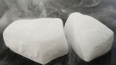 Dry ice carbon dioxide