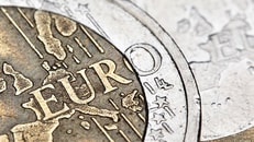 Financial Euro currency