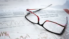 Finance statistics chart