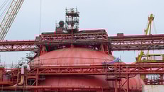 LNG boat building