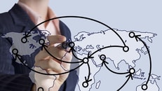 Logistics-technology-concept Distribution