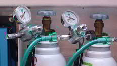 medical oxygen cylinders
