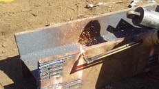 oxyfuel cutting